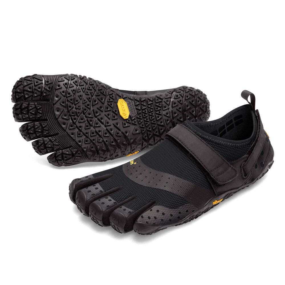 Vibram Five Fingers Mens Water Shoes - Black - V-Aqua - 74598-SGFL